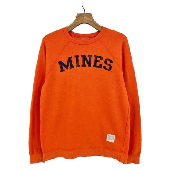 The Original Retro Brand Mines Sweatshirt in Orange Size M